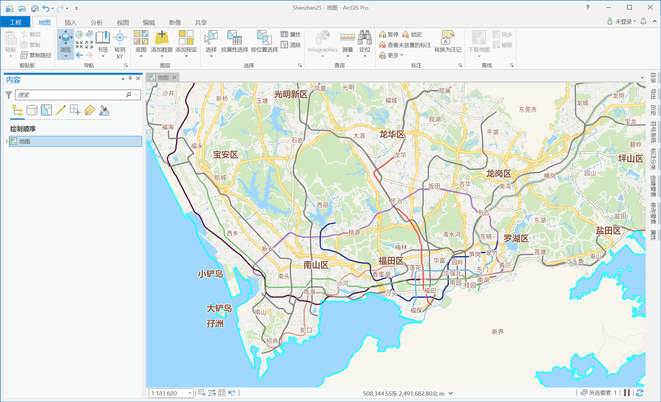 地图 